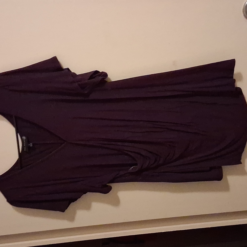 Chic Women's Purple Drape Top